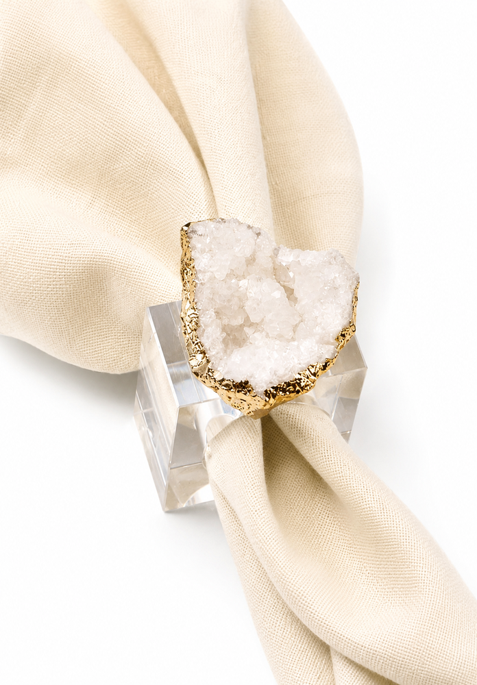 Rond de Serviette LOA - Blanc